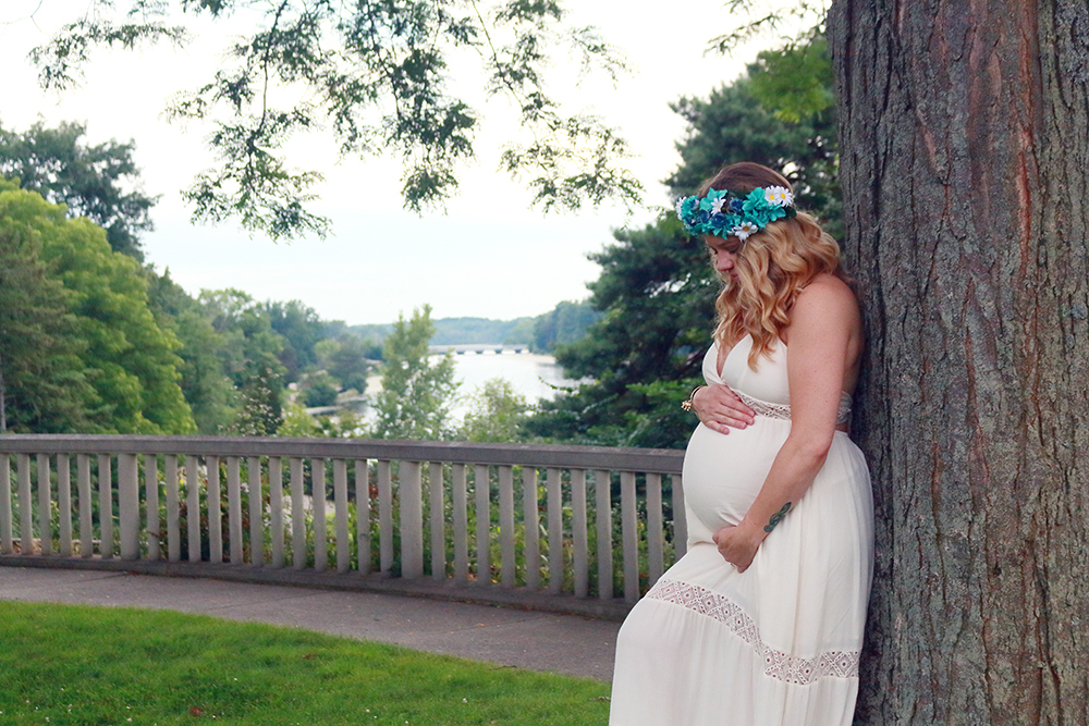 Maternity Session at Francis Park in Lansing, Michigan