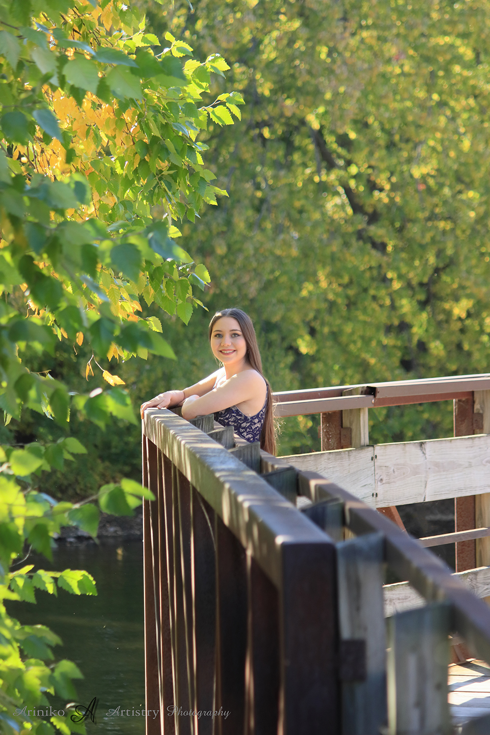 Senior portrait session in Old Town