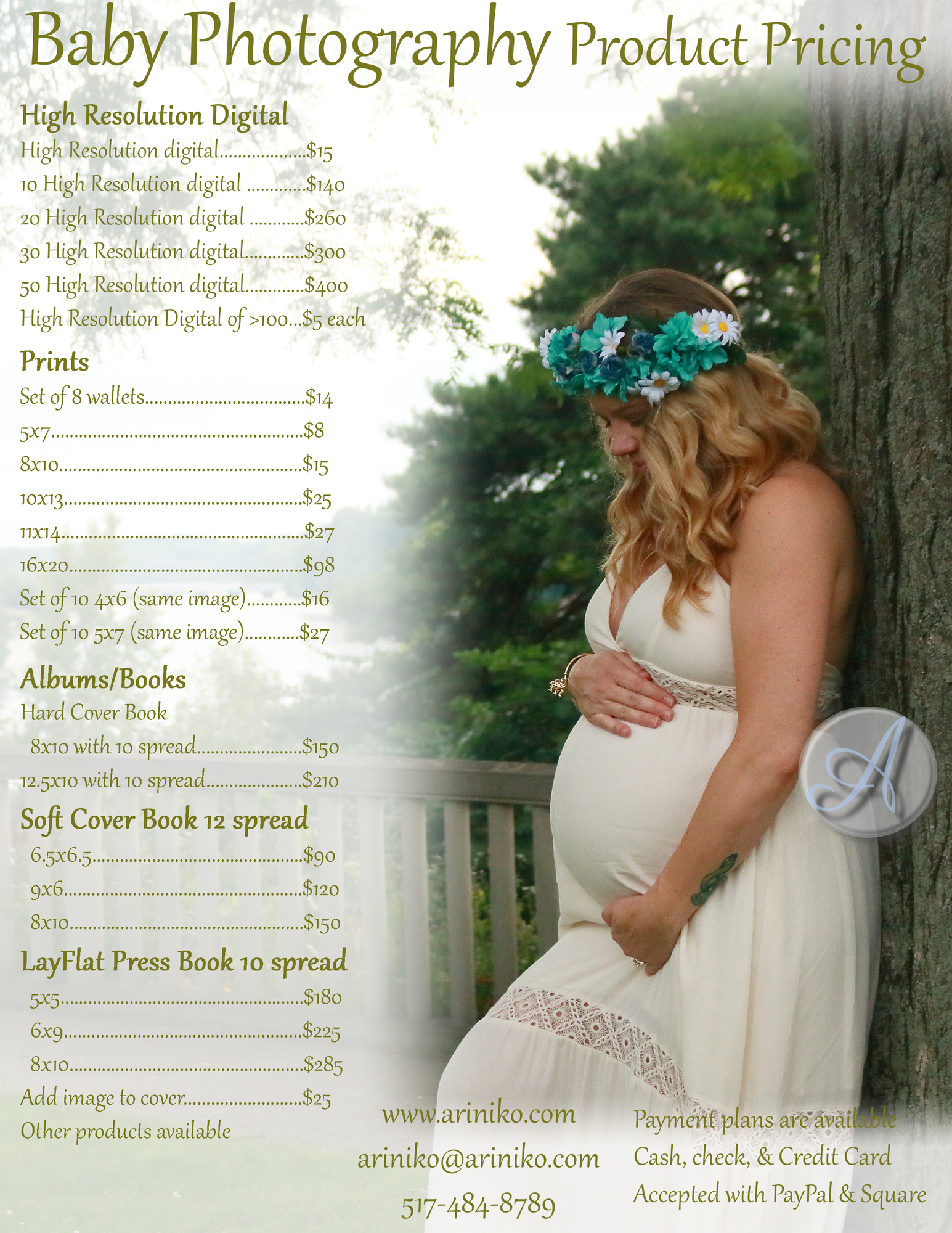 Newborn & Maternity Photography Products Guide