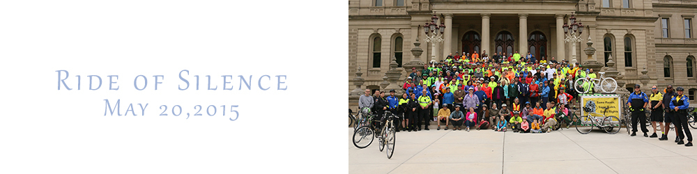 Ride of Silence Lansing Michigan 2015