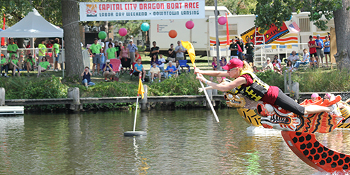 Dragonboat Races 2012 Lansing Michigan
