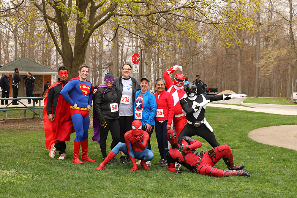 Superhero 5K in St Johns Michigan