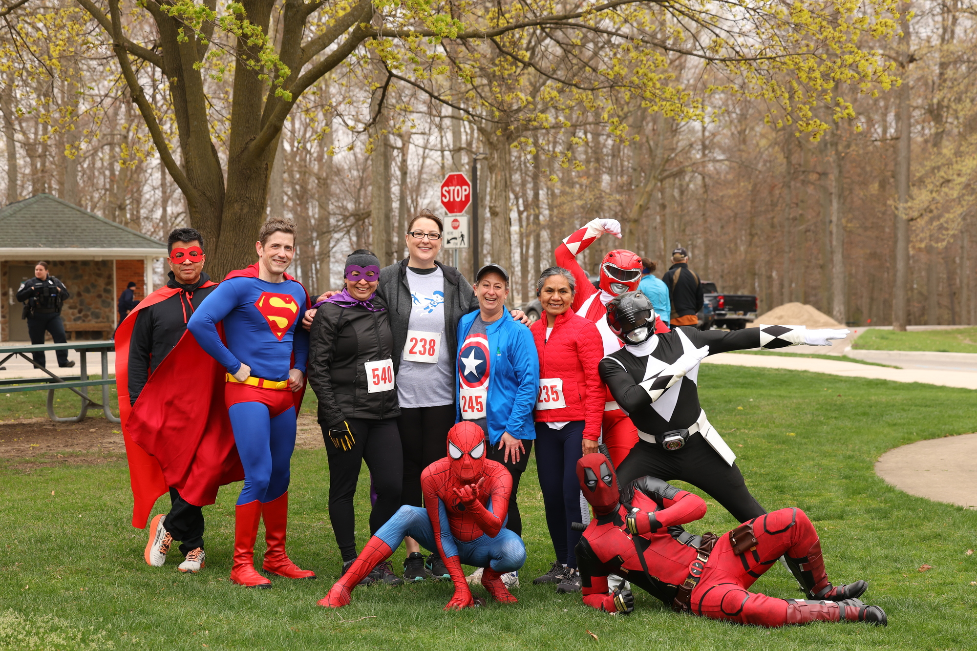 Superhero 5K in St Johns Michigan