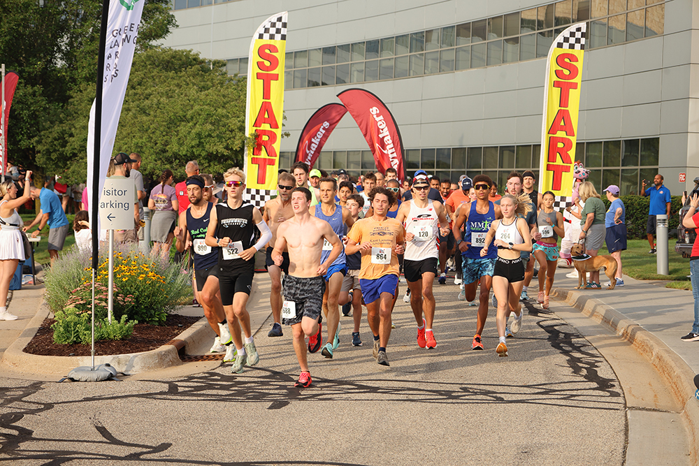 Participants of the Ele's Race in Lansing Michigan