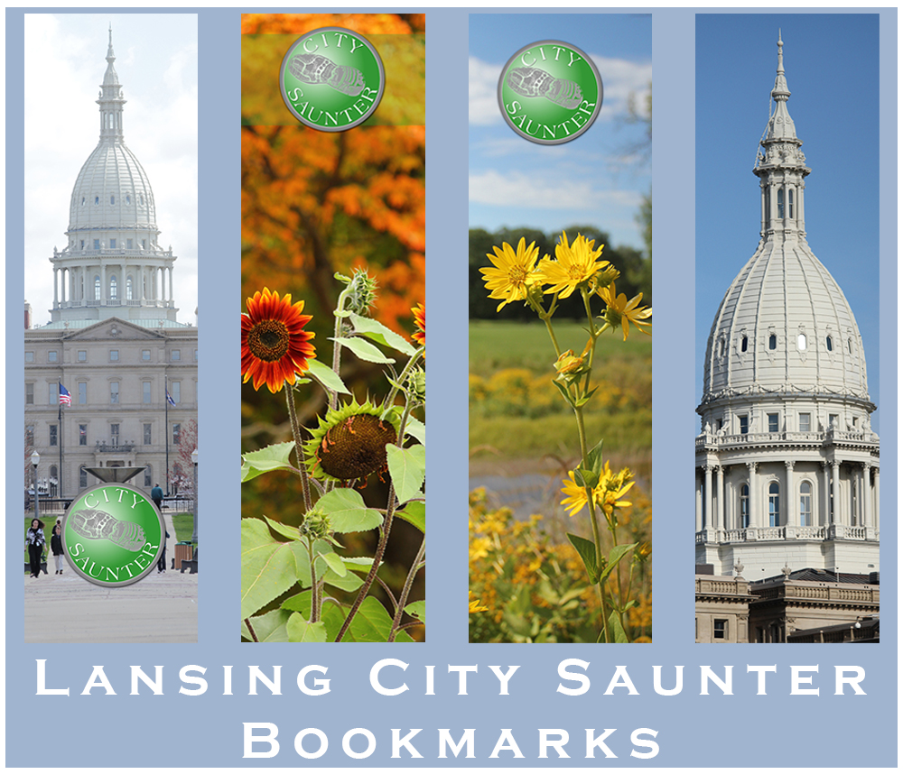 Lansing City Saunter Bookmarks